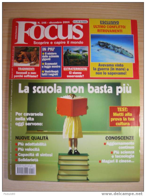 Focus N° 146 Dicembre 2004 - Wetenschappelijke Teksten