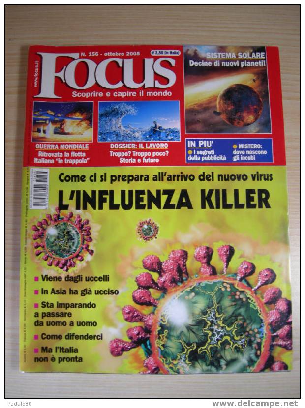 Focus N° 156 Ottobre 2005 - Textes Scientifiques