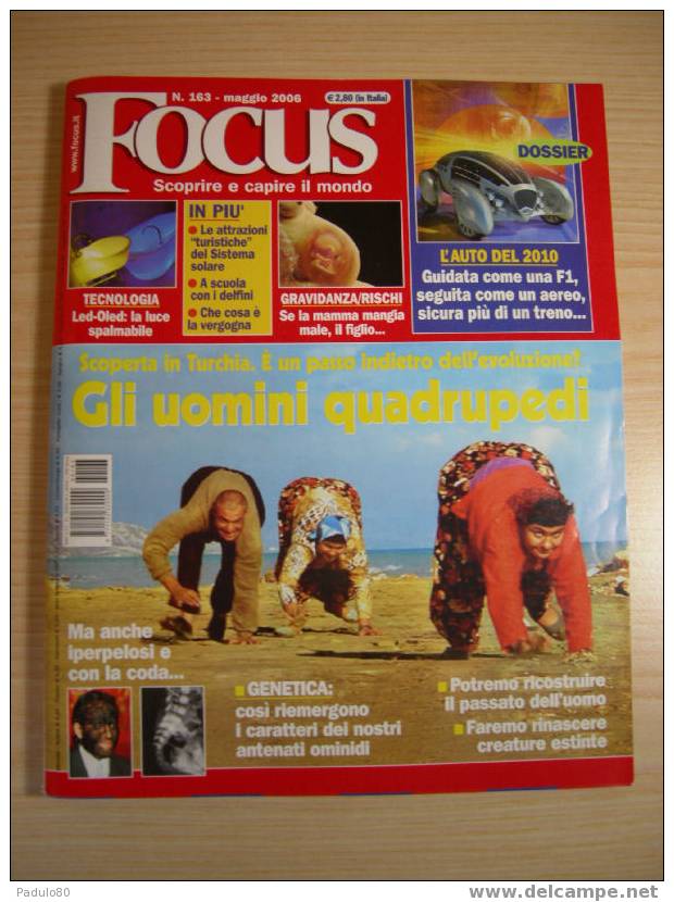 Focus N° 163 Maggio 2006 - Wetenschappelijke Teksten