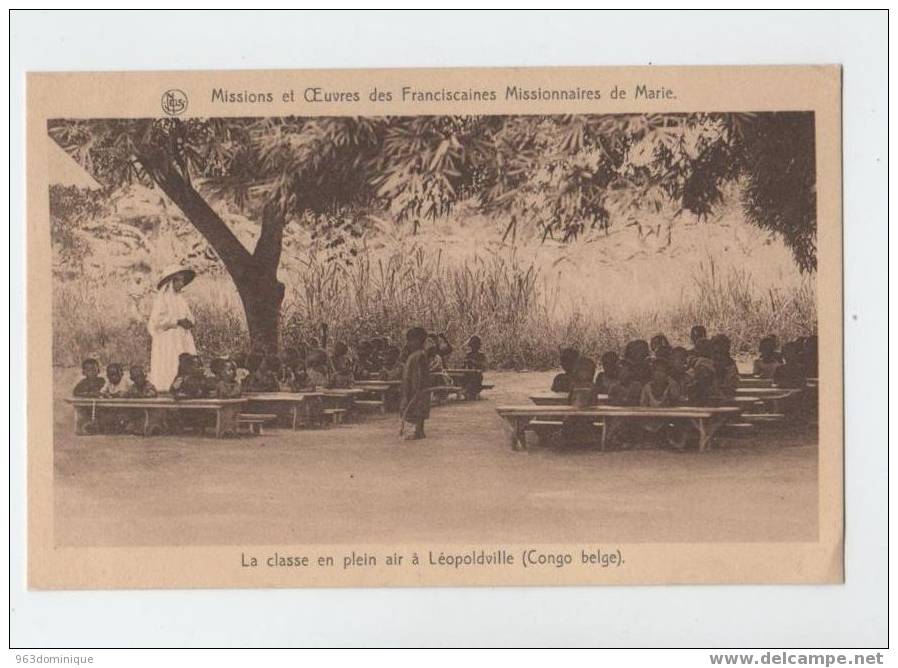 La Chasse En Plein Air à Leopoldsville (Congo Belge ) - Missions Et Oeuvres Des Franciscaines Missionaires De Marie - Missions