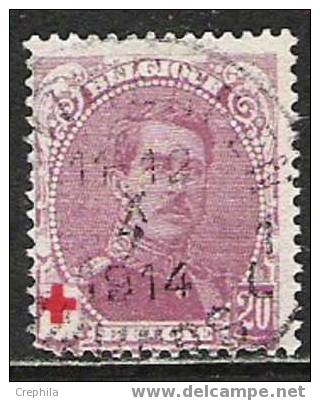 Belgique - 1914 - COB 131 - Oblit. - 1914-1915 Red Cross