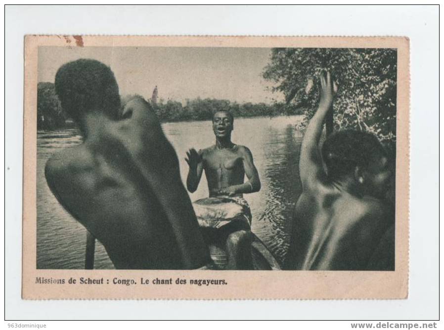 Congo Belge - Missions Missiën Van Scheut - Kongo - Le Chant Des Nagayeurs - Missionen