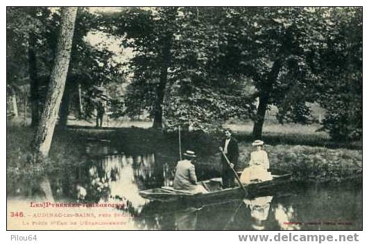 Audinac Les Bains - La Pièce D´eau De L´établissement - Autres & Non Classés