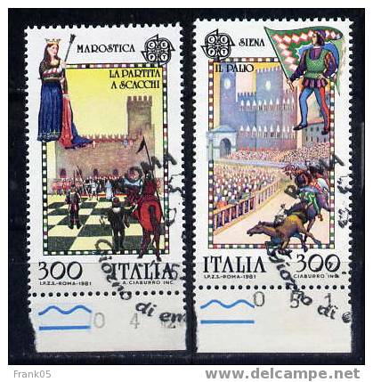 Italien / Italy 1981 Satz/set EUROPA Used / Gestempelt - 1981