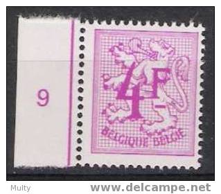 Belgie OCB 1703 (**) - 1951-1975 Heraldic Lion