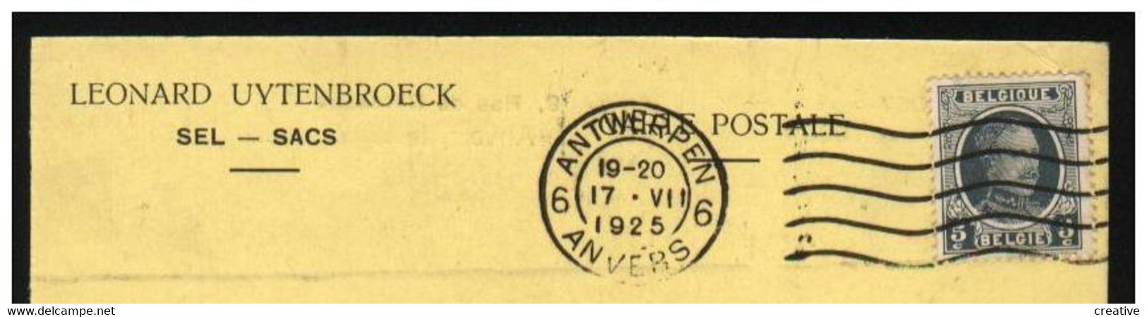 ANTWERPEN ANVERS 1925 - Cartas & Documentos