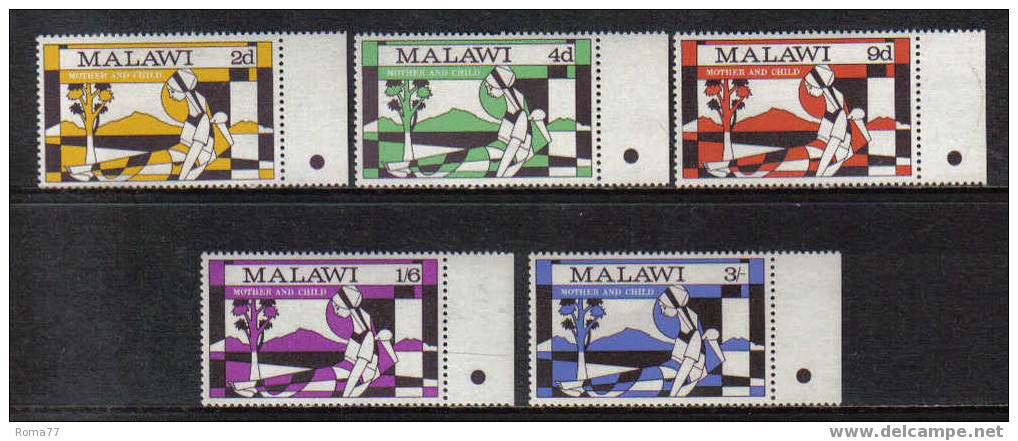 D860 - MALAWI ,  N. 138/142  *** - Malawi (1964-...)
