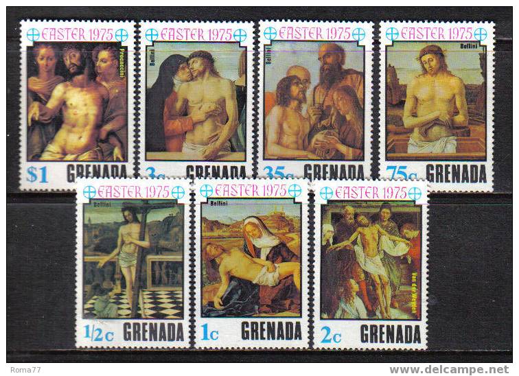 D862 - GRENADA 1975 ,  N. 597/603  *** - Easter