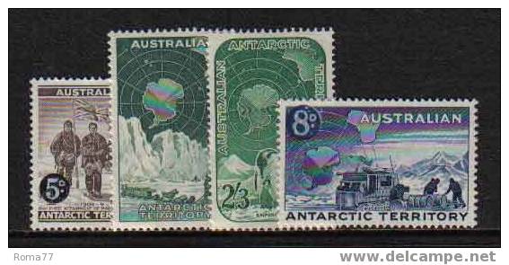 697 - AUSTRALIA TERRITORI ANTARTICI , N. 2/5  *** - Unused Stamps