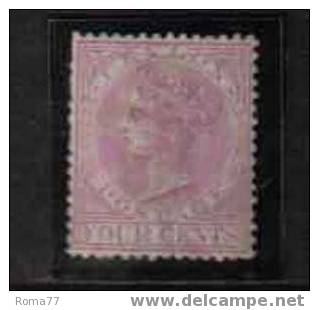 751 - CEYLON , YVERT N. 50 Fil CC  * - Ceylon (...-1947)