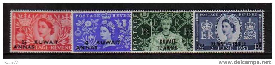 786 - KUWAIT , N. 110/113  *** - Kuwait