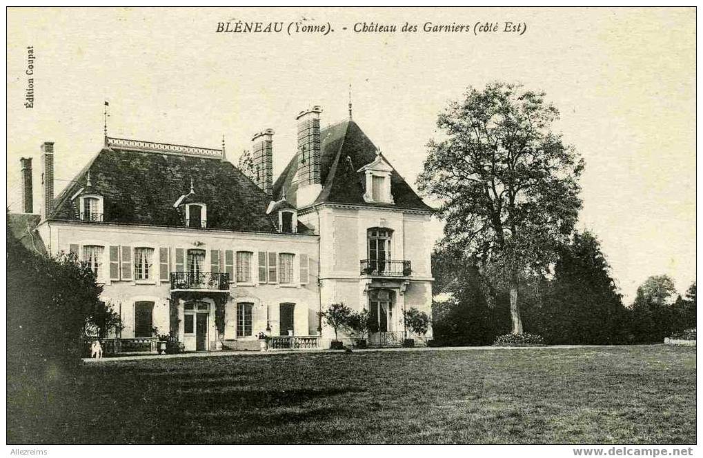 CPA 89 : BLENEAU Chateau Des Garniers Côté Est    A Voir !! - Bleneau
