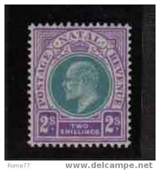 817 - NATAL , EDOARDO VII N. YVERT 83  * - Natal (1857-1909)