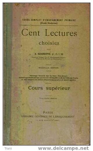 CENT LECTURES - Libro Del 1900 - 18+ Years Old