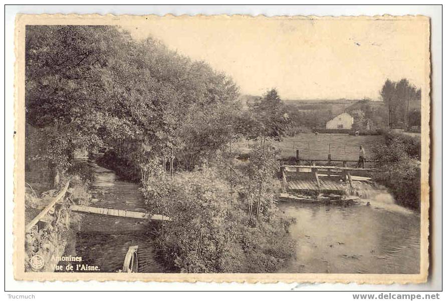 7483 - AMONINES- Vue De L' Aisne - Erezée