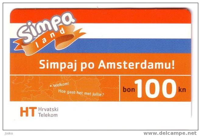 SIMPA - 100.kuna ( Croatia GSM  Prepaid Card ) RRR - Croacia