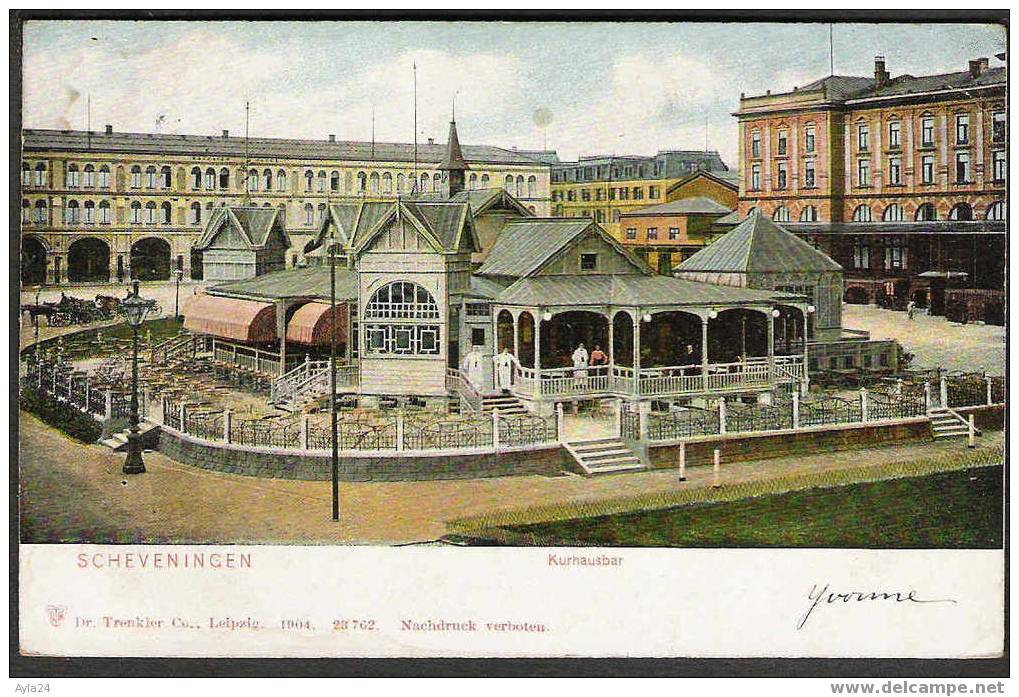 CPA  ALLEMAGNE   SCHEVENINGEN   Kurhausbar   Station Thermale   1905 - Scheveningen