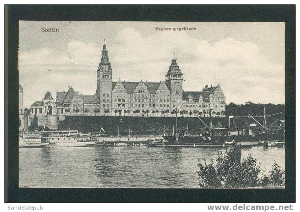 Stettin - Regierungsgebäude (11009) - Pommern