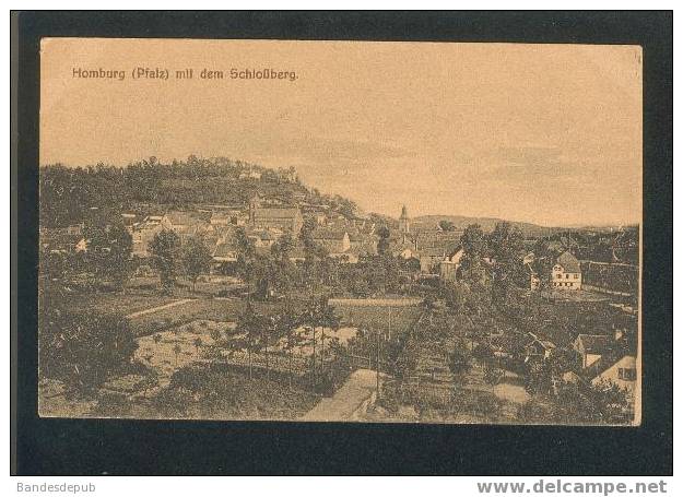 Homburg (Pfalz) Mit Dem Schlossberg (Martin) - Saarpfalz-Kreis