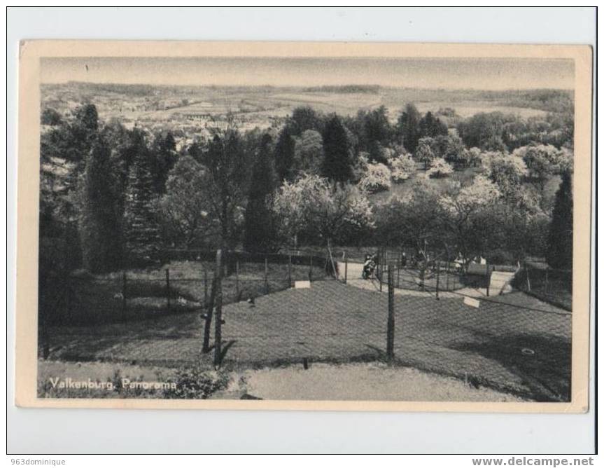 Valkenburg - Panorama - Gelopen Naar Belgie 1953 - Valkenburg