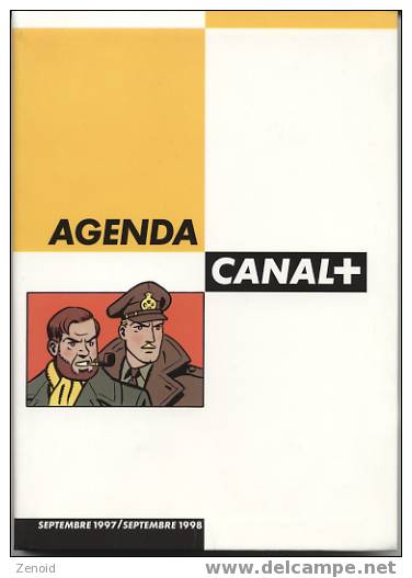 Agenda Canal + 1997-1998 "Blake Et Mortimer" - Agendas & Calendarios