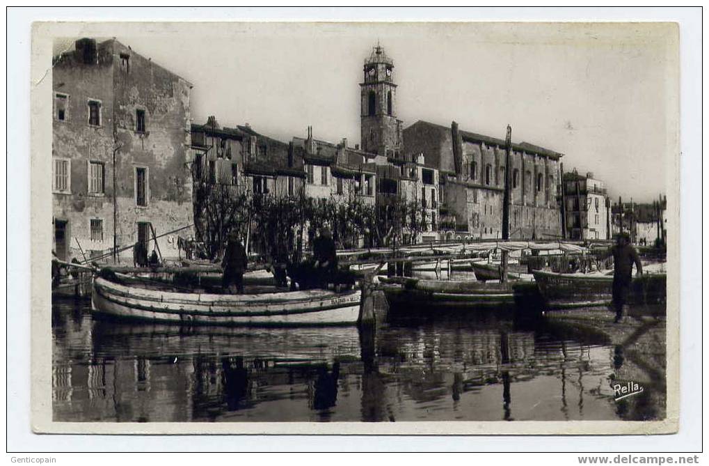H118 - MARTIGUES - Le Canal De Saint-Sébastien Et L'église De La Madeleine - Martigues