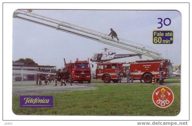 FIRE BRIGADE ( Brazil ) Firemen Sapeur Pompier Fireman Firemens Firemans Pompiers Bombero Feuerwehr Bomberos Pompiere - Bomberos