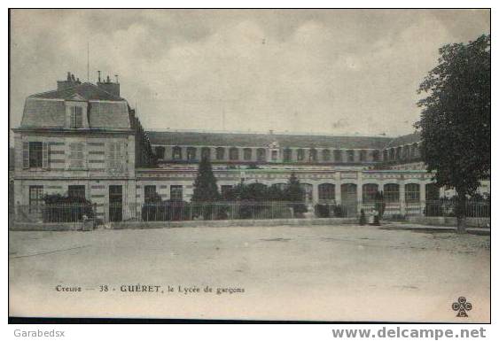 CPA De GUERET - Le Lycée De Garçons. - Guéret