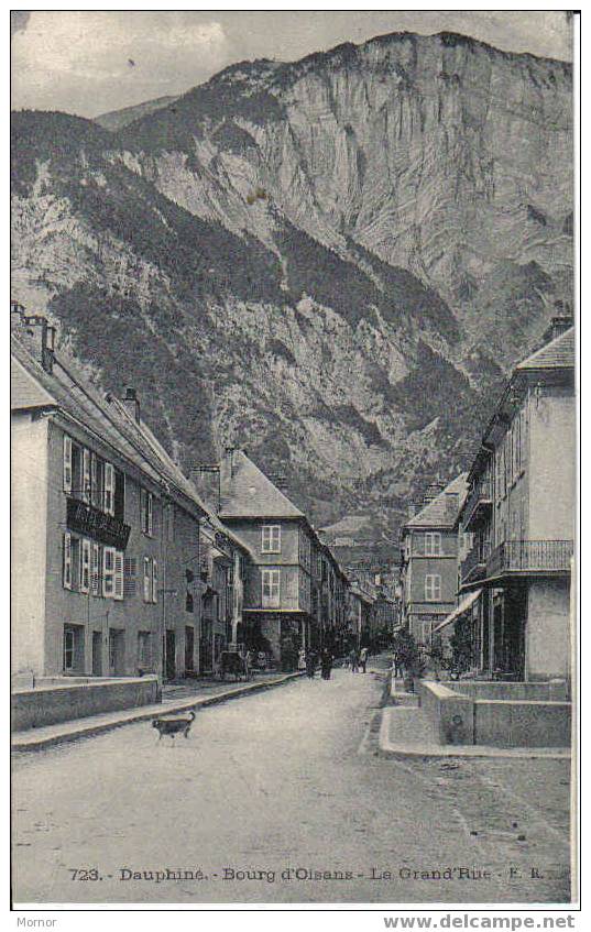 DU BOURD D´OISANS -la Grand'Rue - Bourg-d'Oisans