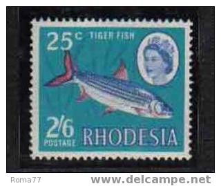 861 - RHODESIA , TIGER FISH N. YVERT 169  *** - Rhodésie (1964-1980)