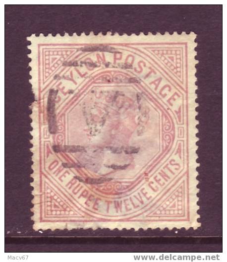 Ceylon 142   Fault   (o) - Ceylon (...-1947)