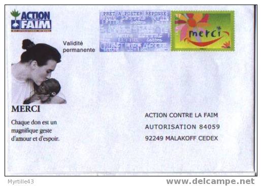 PAP Réponse Action Contre La Faim - Neuf - N° 06P306 - PAP : Risposta