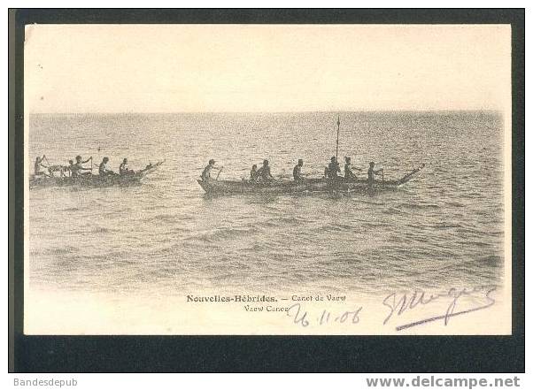 Nouvelles Hébrides - Canot De Vaow (animée ) - Vanuatu