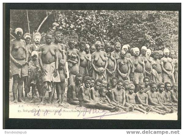 Nouvelles Hébrides - Indigènes De L'Ile Malicolo (Très Animée J.C. 23) - Vanuatu