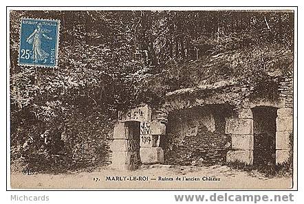 CPA 78 MARLY LE ROI - Ruines De L Ancien Chateau - Marly Le Roi