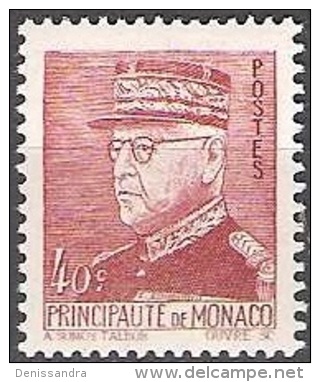 Monaco 1941 Michel 257 Neuf ** Cote (2008) 1.50 Euro Prince Louis II - Nuevos