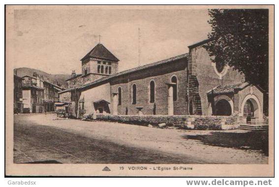 CPA De VOIRON - L'Eglise St-Pierre. - Voiron