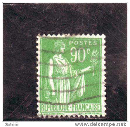 Francia - N. 367 Used (UNI)  1937-39 - 1932-39 Vrede