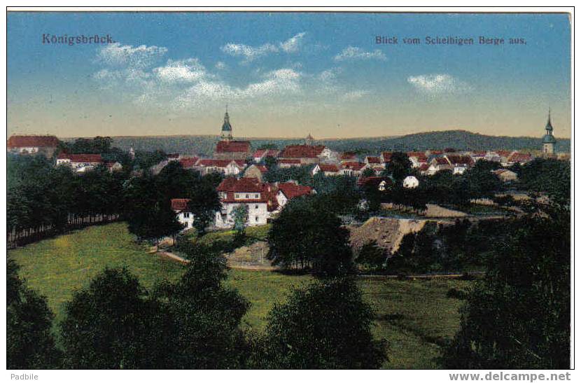 Kônigsbrück  Blick Vom Scheibigen Berge Aus. - Königsbrück