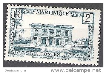 Martinique 1933 Michel 127 Neuf * Cote (2004) 0.30 Euro Palais Du Gouverneur Fort De France - Ongebruikt