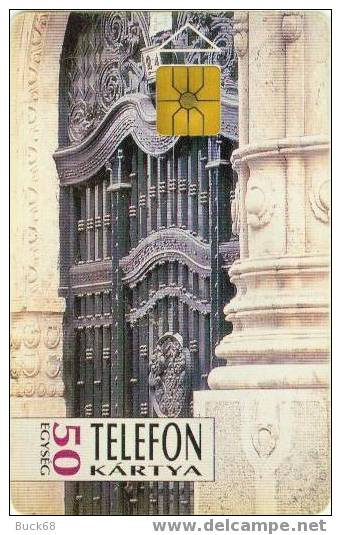 HONGRIE Télécarte Budapest......igy 1993 Phonecard Carte Téléphonique Portail église - Hongarije