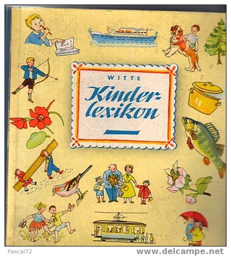 WITTE KINDER LEXIKON LEXIQUE ILLUSTRE EN ALLEMAND POUR ENFANTS - Léxicos