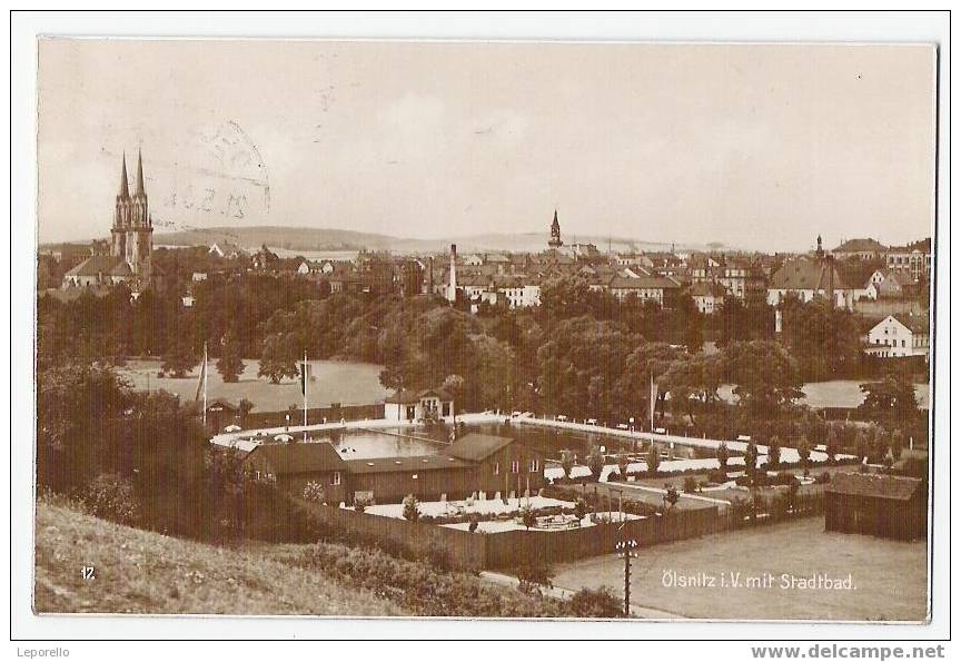 AK OELSNITZ Schwimmbad  Z*409 - Oelsnitz I. Vogtl.