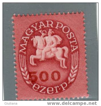Ungheria - N. 783**(Yvert) 1946  Ordinaria - Ungebraucht