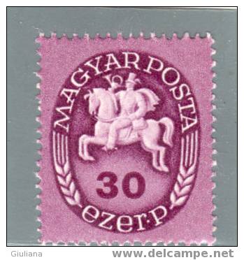 Ungheria - N. 777**(Yvert) 1946  Ordinaria - Nuevos