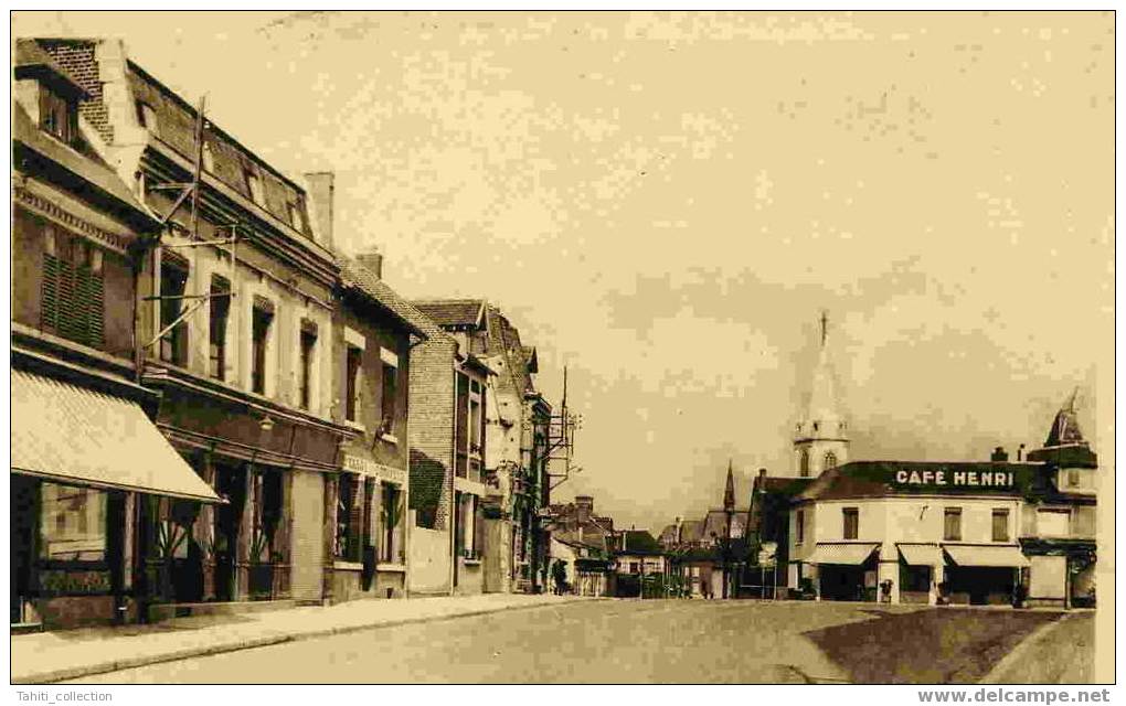 CHAUNY - Rue Et Place Du Brouage - Chauny