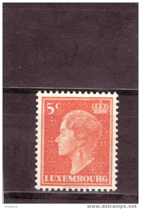Lussemburgo - N. 413A** (UNI) 1948-53  Ordinaria - Nuovi