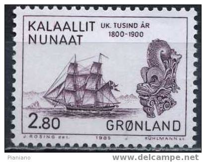 PIA - GRO - 1985 - 1000 Ans D´histoire Du Groenland  - (Yv 145-46) - Nuevos