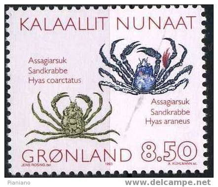 PIA - GRO - 1993 - Faune - Crabes DuGroenland - (Yv 219-21) - Neufs