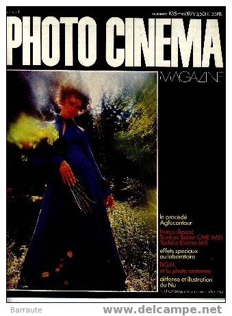 PHOTO CINEMA N° 835/1971 Procede AGFACONTOUR - Cinema